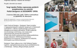 Lipski Festiwal Designu - Designers’ Open 