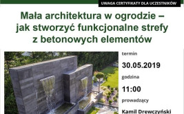 Webinarium Libet: Mała architektura w ogrodzie