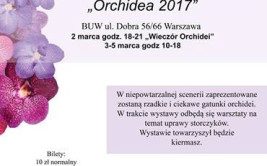 Orchidea 2017. Ogólnopolska wystawa storczyków
