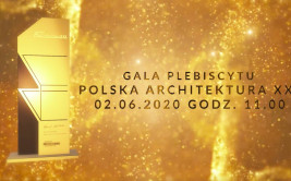 Transmisja LIVE z ogłoszenia wyników Plebiscytu Polska Architektura XXL 2019