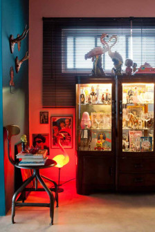 Studio Guilherme Torres, Pil Marques, mieszkanie kolekcjonera, vintage toys 