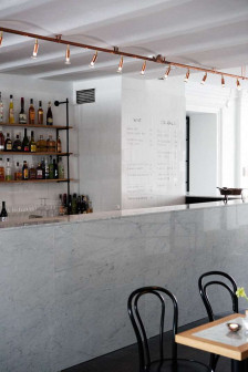 Joanna Laajisto, Bar & Co w Helsinkach, wnętrza minimalistyczne, wnętrza skandynawskie