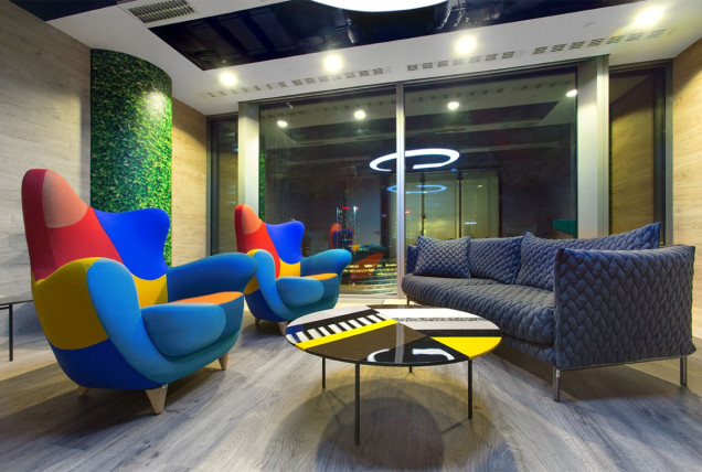 EY, projekt Massive Design, nowe biuro