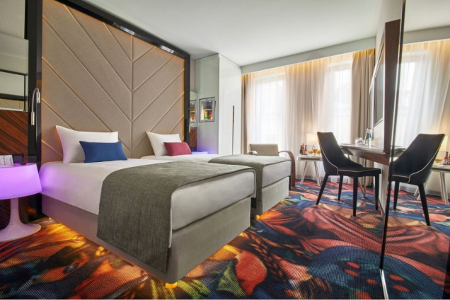 hotel w Krakowie, design, sztuka