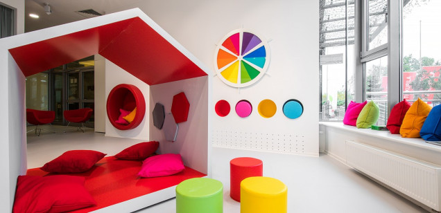 tikkurila, Beckers, showroom w Warszawie, farby