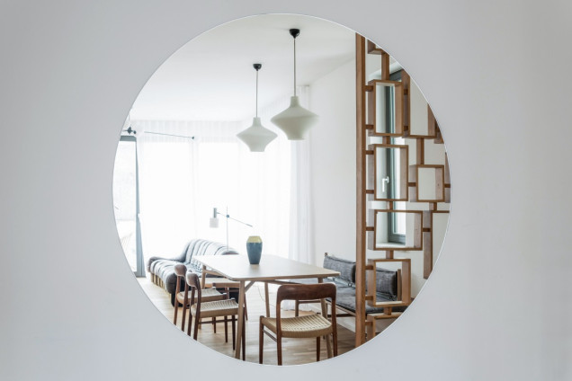 minimalistyczne wnetrze, loft