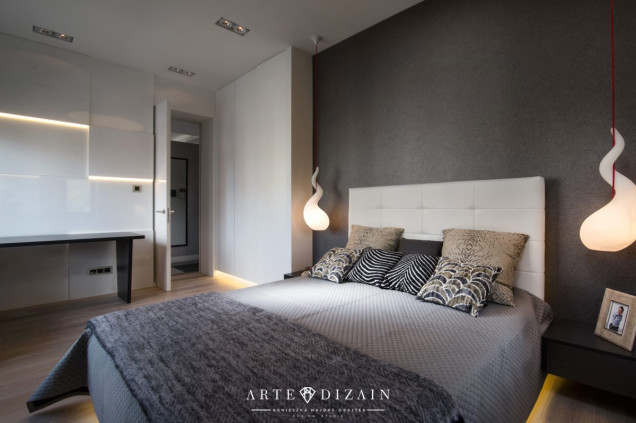 sypialnia, apartament