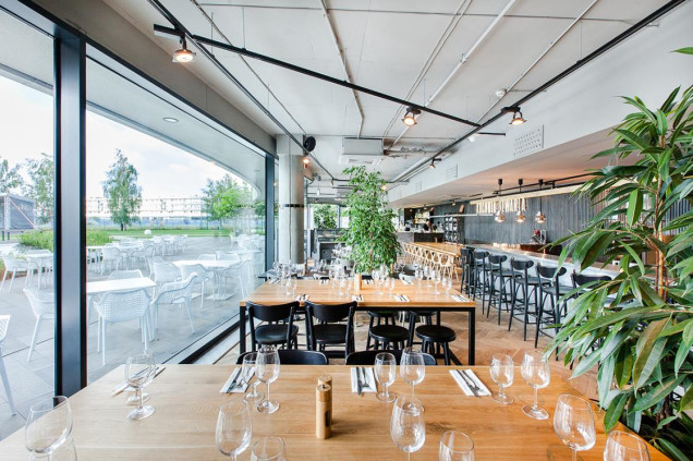 projekt, restauracja, Wilanów, lokal, wnętrza