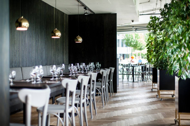 projekt, restauracja, Wilanów, lokal, wnętrza