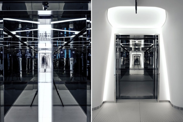 warsaw spire lobby, wnętrze