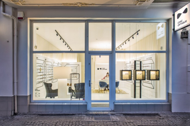 salon optyczny, aranżacja salonu optycznego