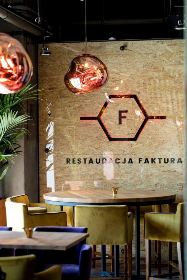 Faktura, Manufaktura, restauracja w Łodzi