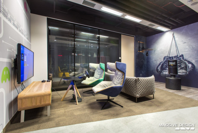 EY, projekt Massive Design, nowe biuro