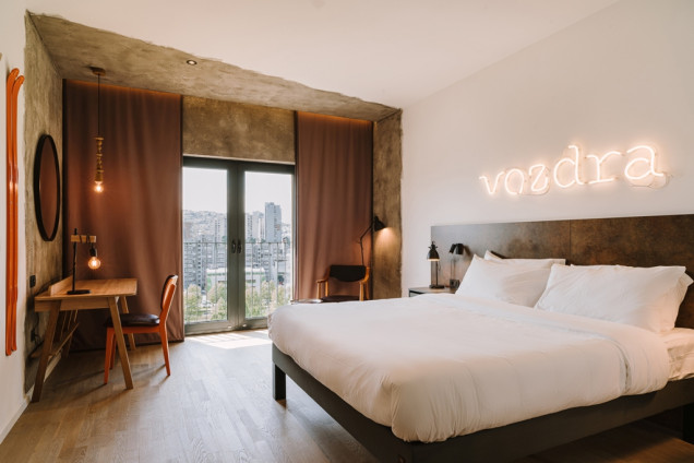 Aranżacja wnętrz hotelu Ibis Styles Sarajevo