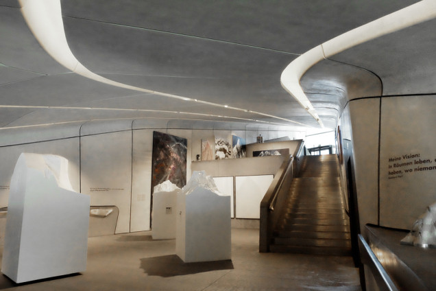 muzeum w górze, MMM Corones, Zaha Hadid, Dolomity