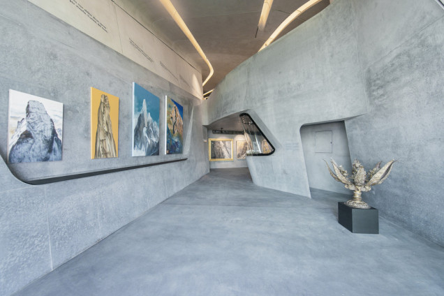 muzeum w górze, MMM Corones, Zaha Hadid, Dolomity