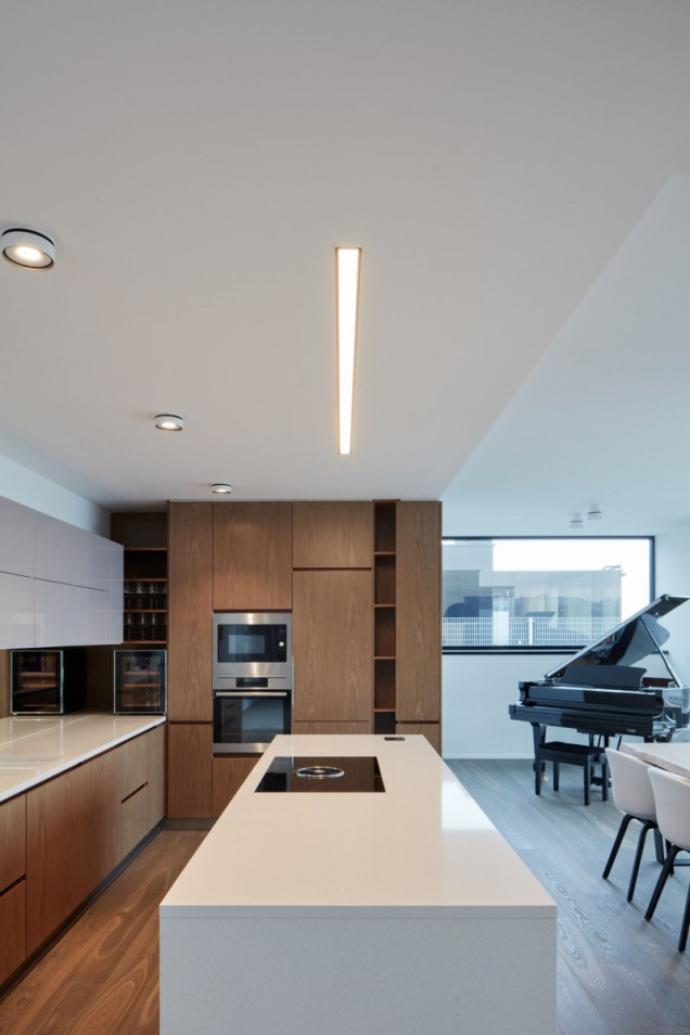 penthouse, apartament, eleganckie mieszkanie