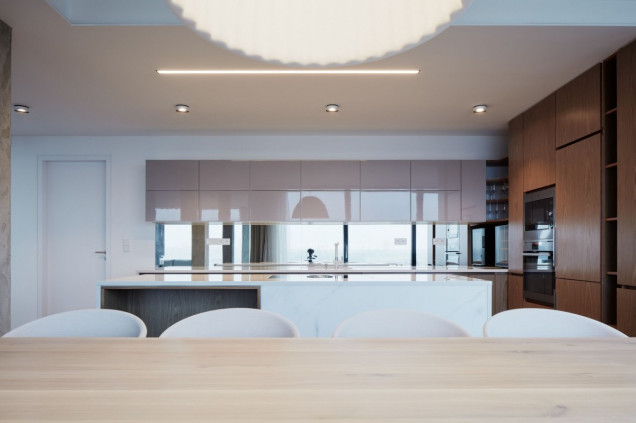 penthouse, apartament, eleganckie mieszkanie