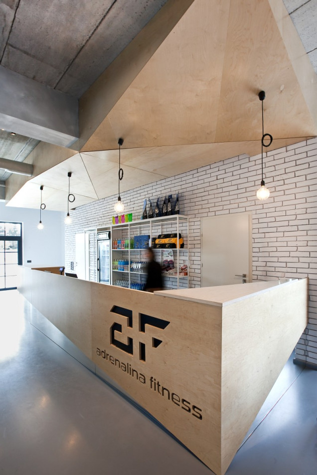 adrenalina, fitness club, silownia, projekt