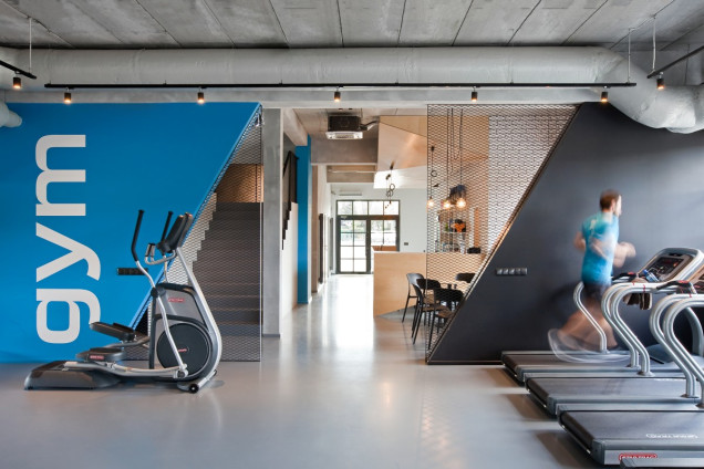 adrenalina, fitness club, silownia, projekt