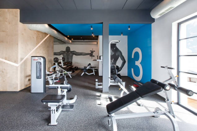 adrenalina, fitness club, silownia, projekt