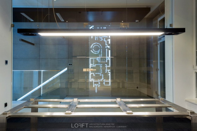 biuro, laser, projekt wnetrza