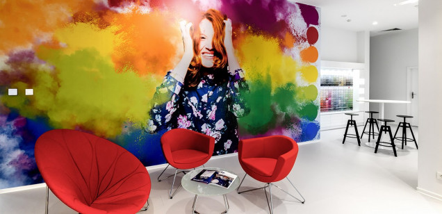 tikkurila, Beckers, showroom w Warszawie, farby