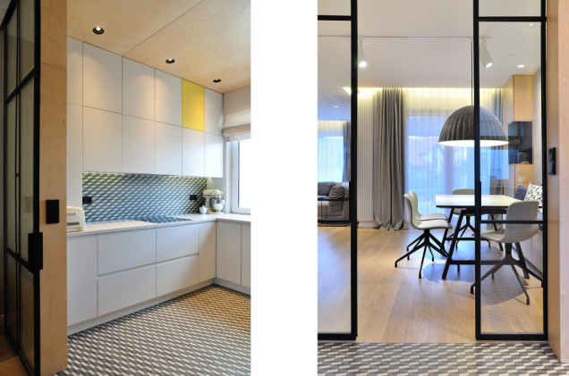 sparrow House, projekt wnętrza