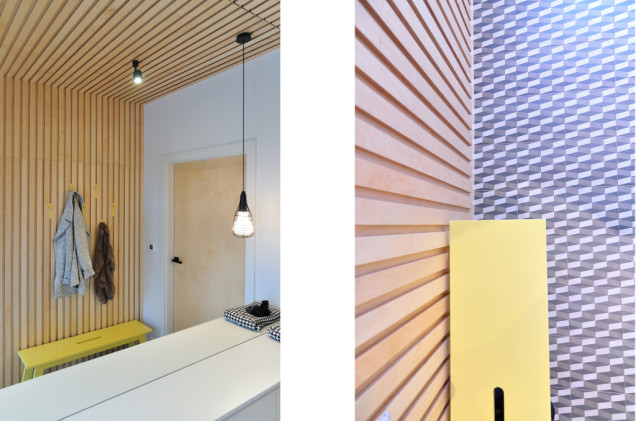 sparrow House, projekt wnętrza