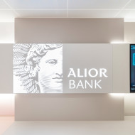 Wnętrze biura Alior Bank