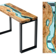 stół drewniany, greg klassen, wyposażenie wnętrz, stoły z drewna i szkła