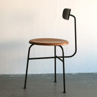 Afteroom, Chair project, minimalistyczne krzesło, krzesło zredukowane do elementów konstrukcji