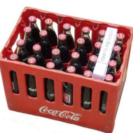 The Future is Stupid, Model AidPod (Mark III)  in Coca-Cola crate, Credit: Tim Dench