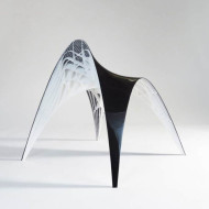 Bram Geenen, Gaudi Stool, stołek inspirowany architekturą Gaudiego, stołek stworzony metodą druku 3D