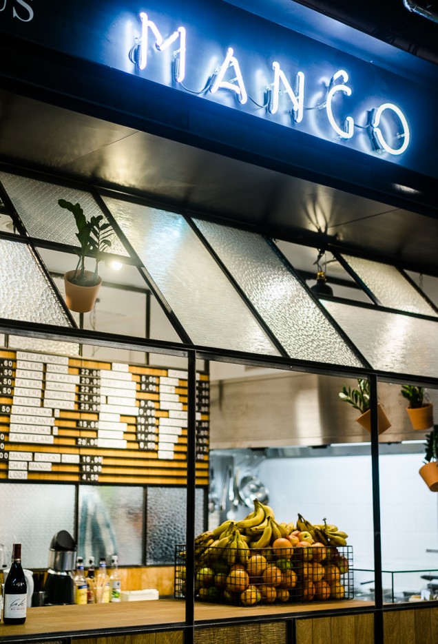 Bar Mango Vegan Aranżacje hoteli, restauracji, biur Sztuka Wnętrza