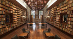Wnętrza biblioteki w Meksyku 