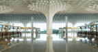 Wnętrza międzynarodowego lotniska CHHATRAPATI SHIVAJI 