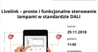 Webinarium Lange Łukaszuk: Livelink - sterowanie lampami w standardzie DALI