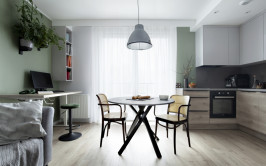 Oliwka we wnętrzu – o minimalistycznej aranżacji mieszkania