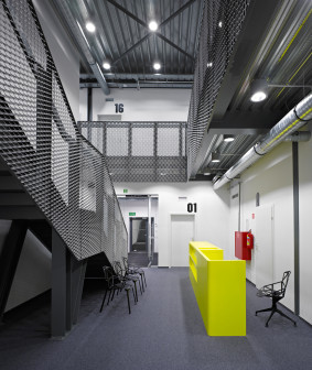 Ultra Architects, biuro-garaż, biuro TS Investment, Poznań