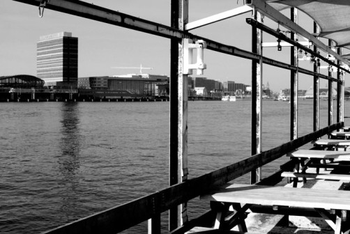 Stork Restaurant, CUBE Architecten, SOLUZ Architecten, Interior Shock, restauracja w dawnej hali przemysłowej w Amsterdamie