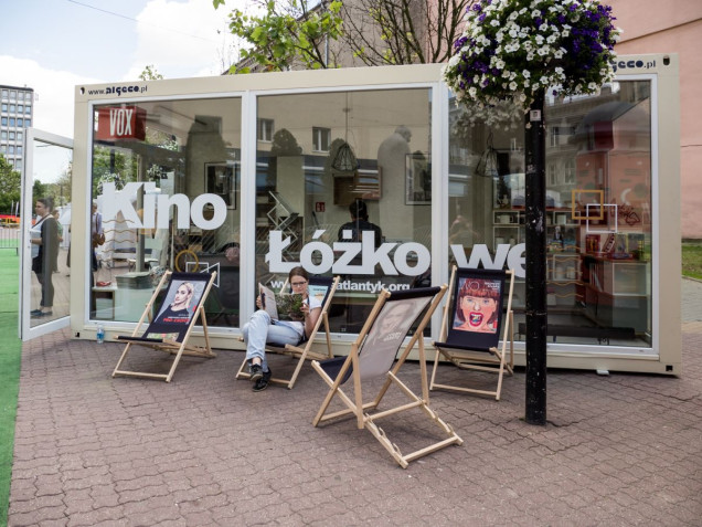 kino łóżkowe w Łodzi