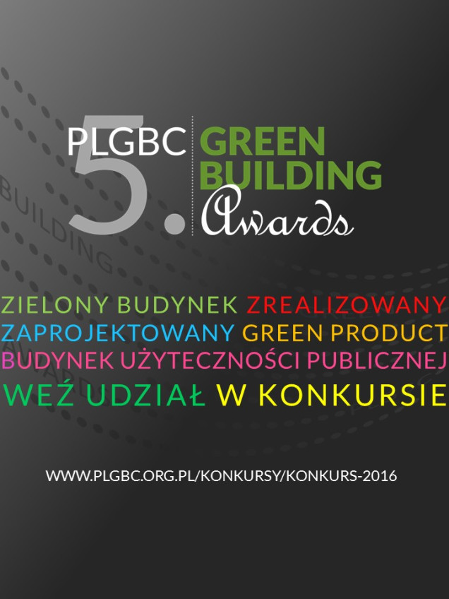 Plakat PLGBC Green BuildingSymposium 