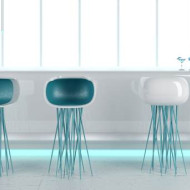 Michael Samoriz, Millipede, krzesła barowe jak meduzy, krzesła barowe inspirowane Matrixem i bioniką