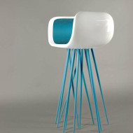 Michael Samoriz, Millipede, krzesła barowe jak meduzy, krzesła barowe inspirowane Matrixem i bioniką